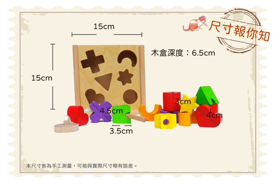 幾何形狀擺臉譜，幫助孩子辨識五官的位置